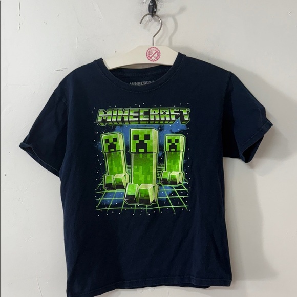 Minecraft Creeper Graphic T-Shirt - Picture 1 of 2